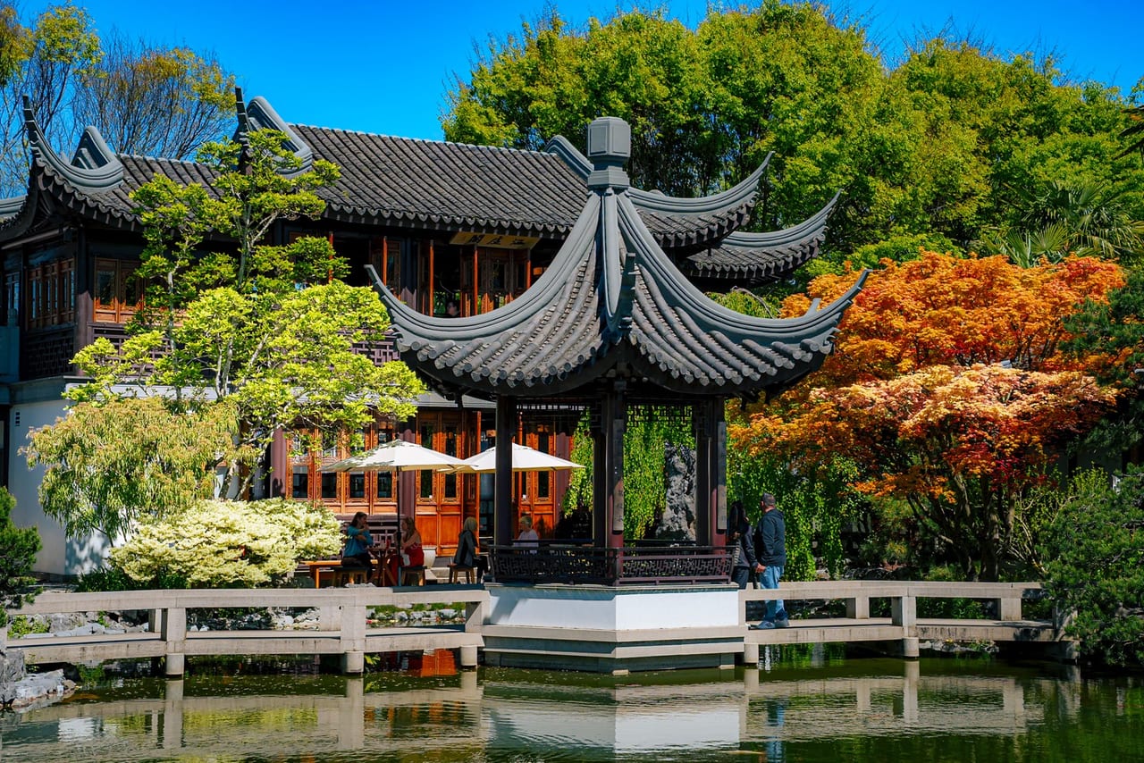 Chinese Tea Garden 1